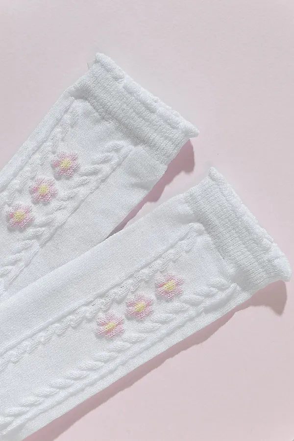 Детские гольфы Незабудка (набор 2 пары) НАТАЛИ, белый - фото 2