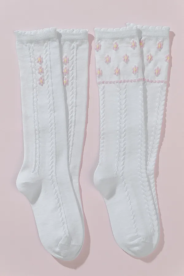 Детские гольфы Незабудка (набор 2 пары) НАТАЛИ, белый - фото 2