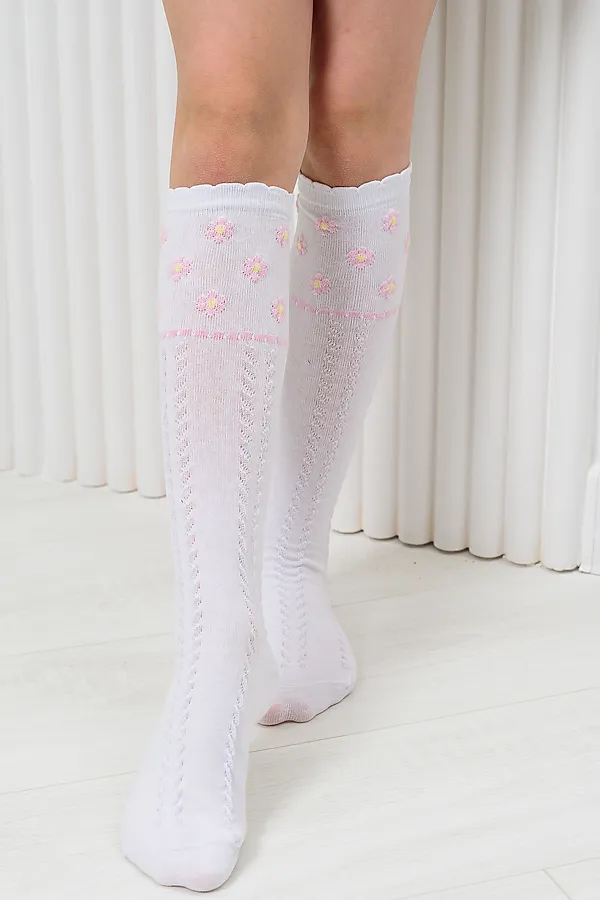 Детские гольфы Незабудка (набор 2 пары) НАТАЛИ, белый - фото 2