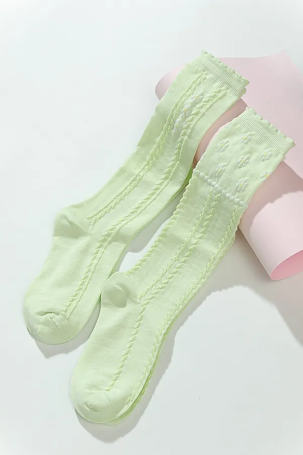 Детские гольфы Незабудка (набор 2 пары) НАТАЛИ, салатовый - фото 2