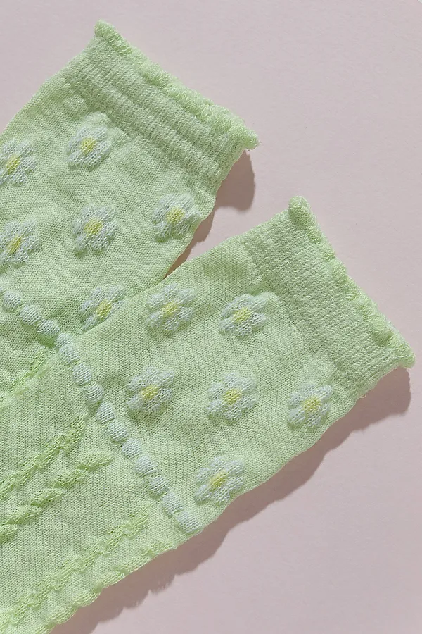 Детские гольфы Незабудка (набор 2 пары) НАТАЛИ, салатовый - фото 2