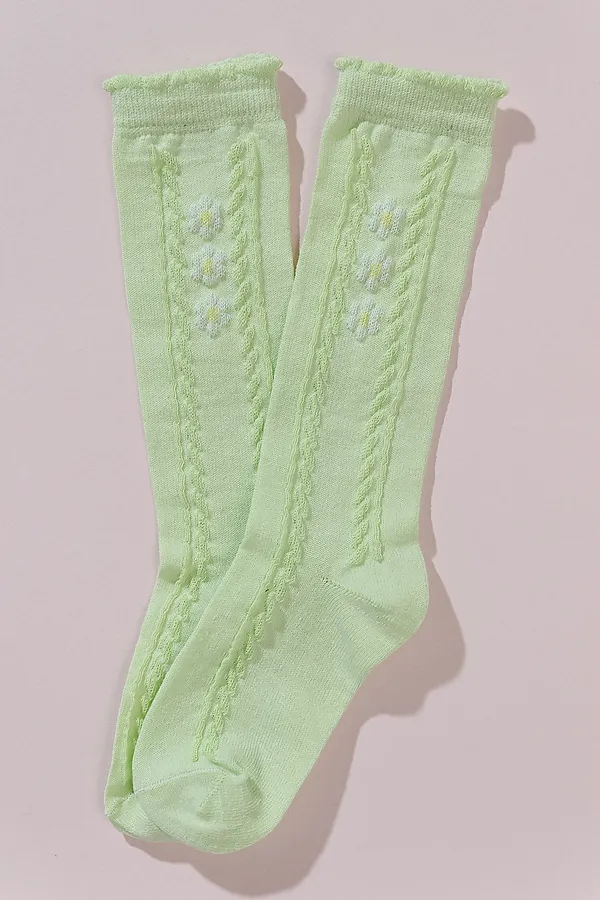 Детские гольфы Незабудка (набор 2 пары) НАТАЛИ, салатовый - фото 2