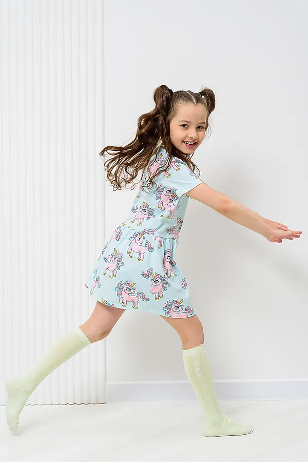 Детские гольфы Незабудка (набор 2 пары) НАТАЛИ, салатовый - фото 2