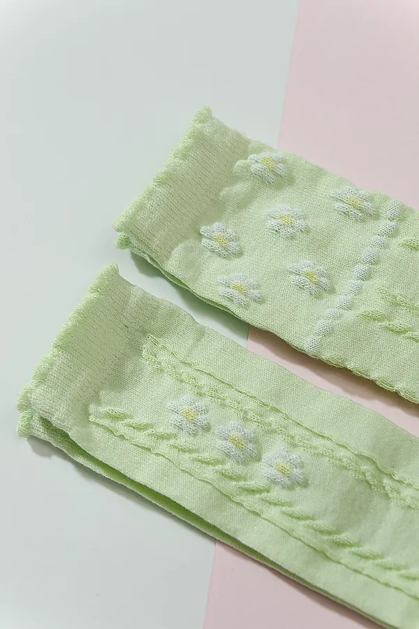 Детские гольфы Незабудка (набор 2 пары) НАТАЛИ, салатовый - фото 2