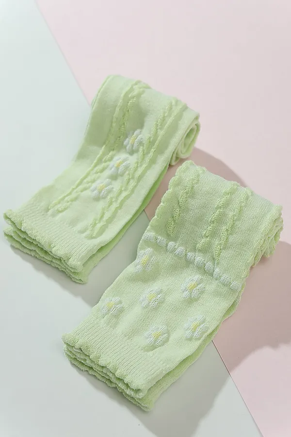 Детские гольфы Незабудка (набор 2 пары) НАТАЛИ, салатовый - фото 2