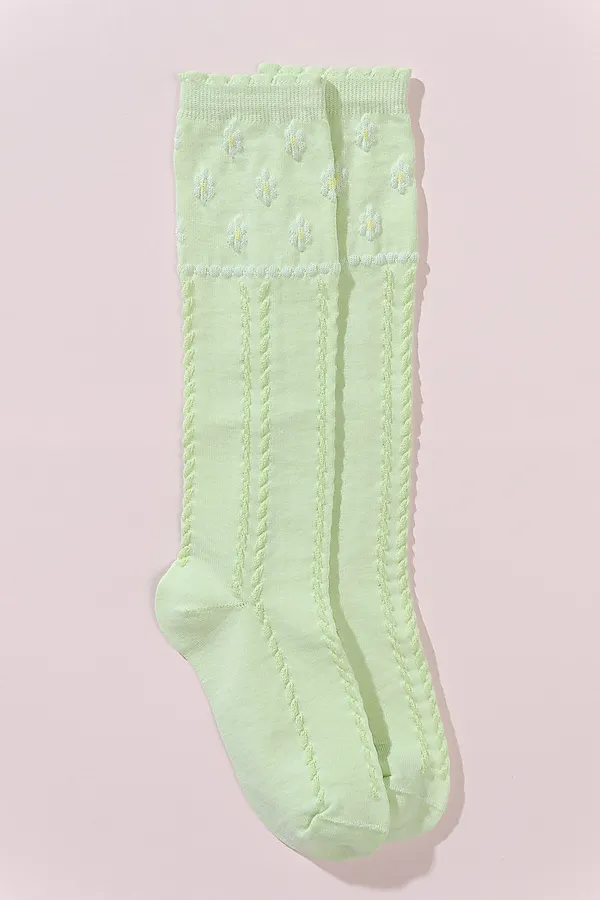 Детские гольфы Незабудка (набор 2 пары) НАТАЛИ, салатовый - фото 2