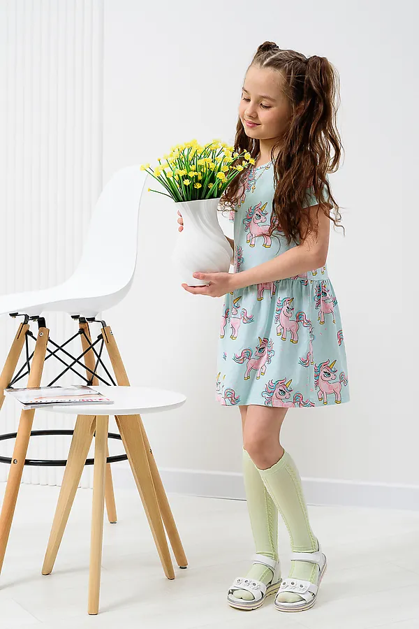 Детские гольфы Незабудка (набор 2 пары) НАТАЛИ, салатовый - фото 2