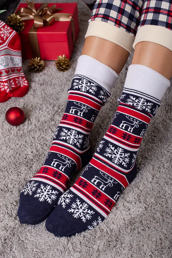 Детские гольфы Герда (набор 2 пары) НАТАЛИ, красный, синий - фото 2