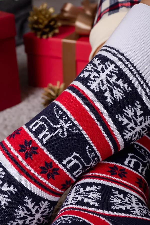 Детские гольфы Герда (набор 2 пары) НАТАЛИ, красный, синий - фото 2