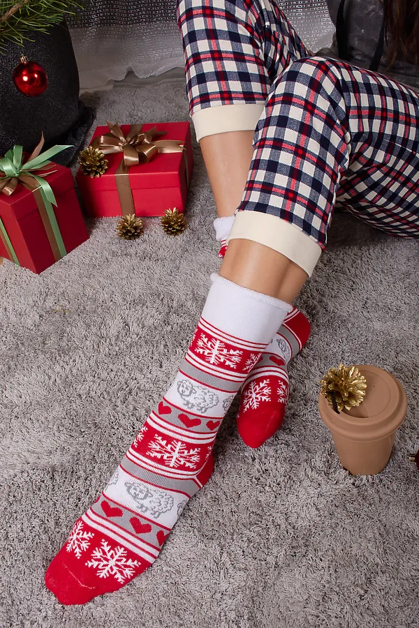 Детские гольфы Герда (набор 2 пары) НАТАЛИ, красный, синий - фото 2