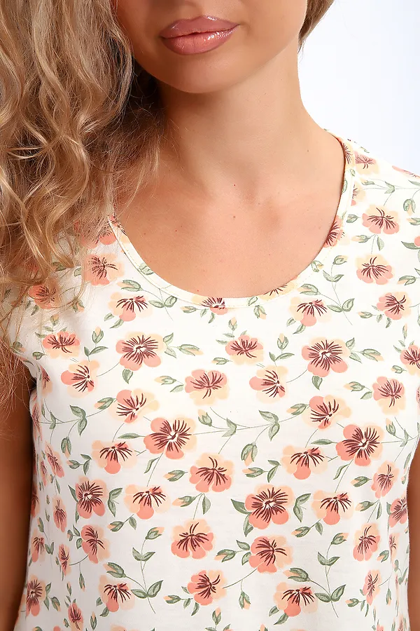 Сорочка 30141 НАТАЛИ, молочный - фото 2