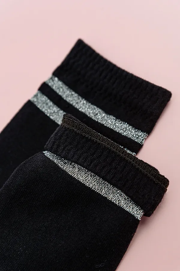 Гольфы Люрекс (набор 2 пары) НАТАЛИ, черный - фото 2