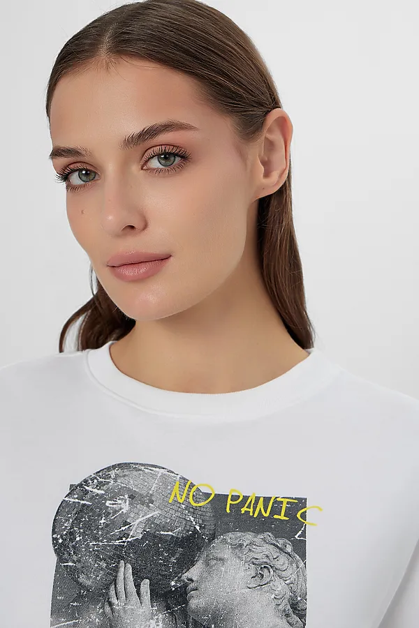 Футболка MARK FORMELLE, белый +печать10 - фото 2