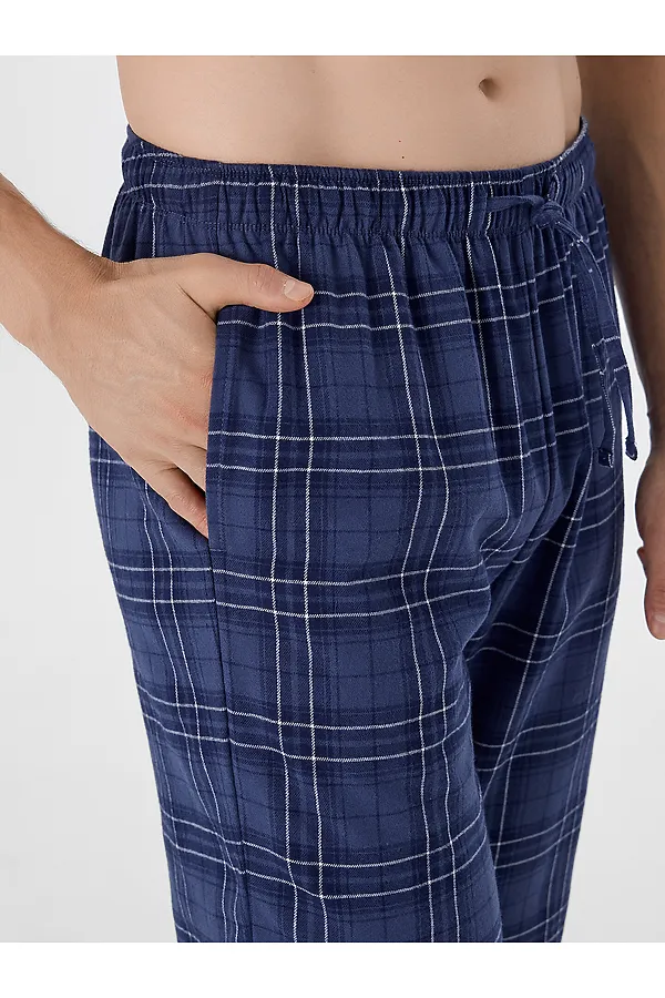 Брюки MARK FORMELLE, синяя клетка2 - фото 2