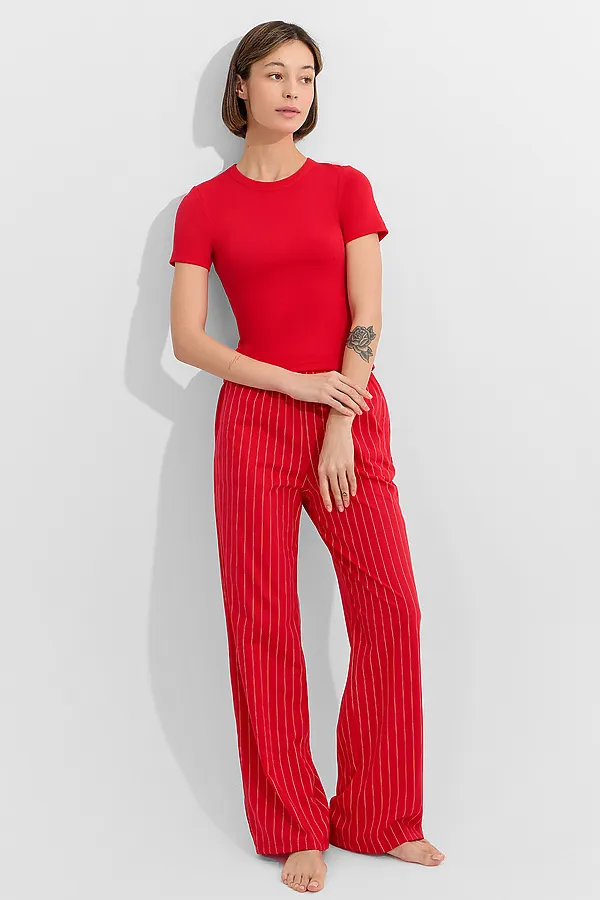 Пижама MARK FORMELLE, красный +полоска на красном - фото 2