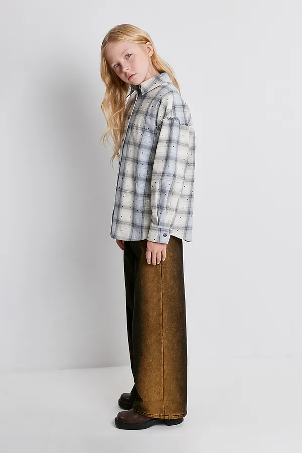 Рубашка ACOOLA, серая клетка - фото 2