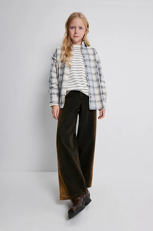 Рубашка ACOOLA, серая клетка - фото 2