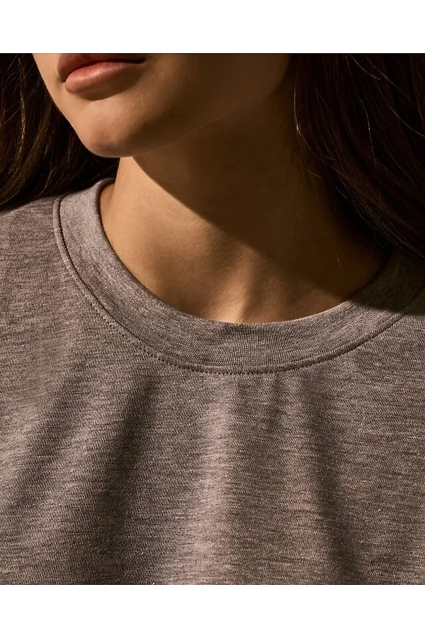 Лонгслив OXOUNO, серый меланж - фото 2
