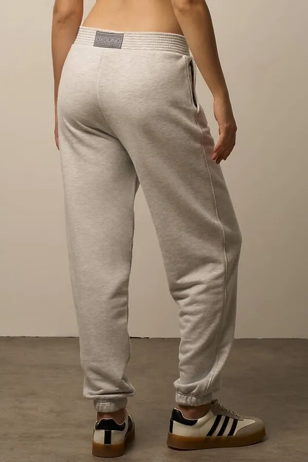 Брюки OXOUNO, серый меланж - фото 2