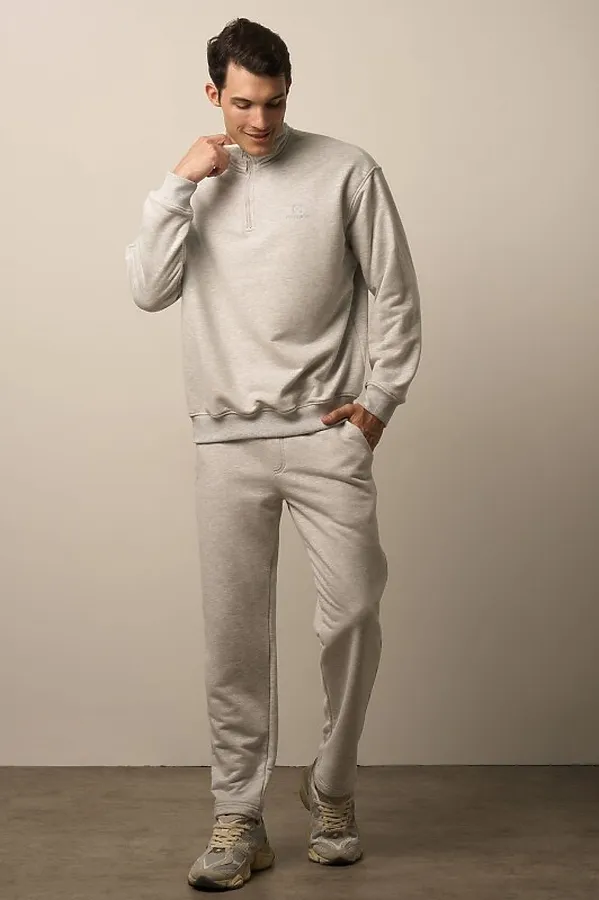 Джемпер OXOUNO, серый меланж - фото 2