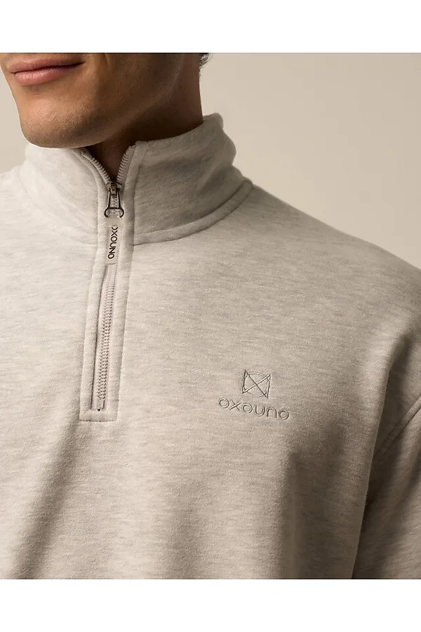 Джемпер OXOUNO, серый меланж - фото 2