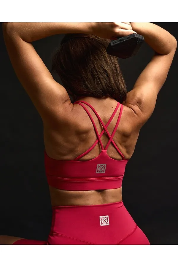 Топ OXOUNO, кармин - фото 2