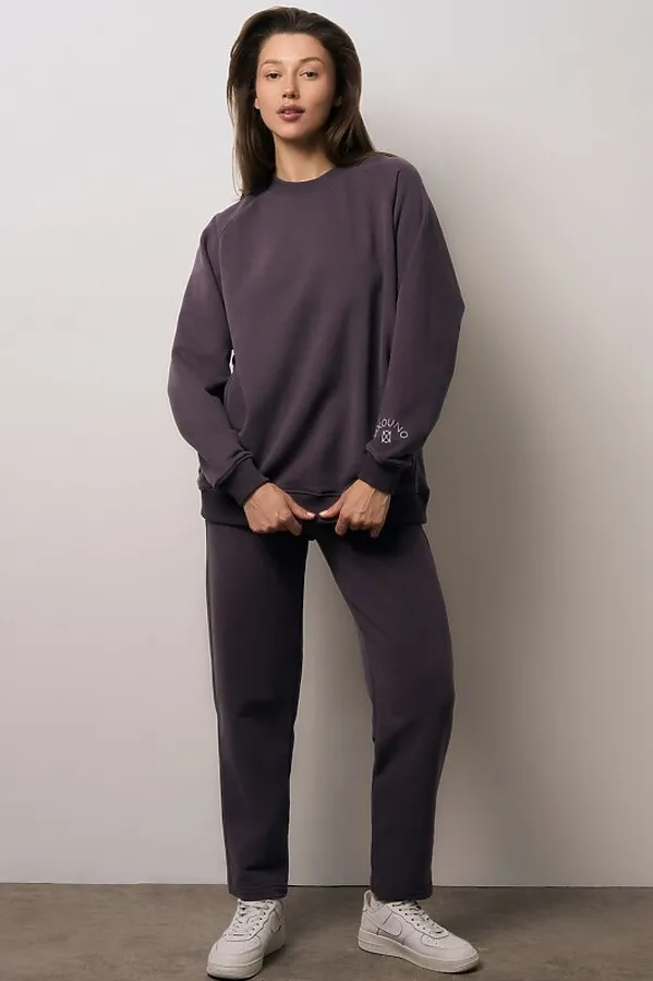 Свитшот OXOUNO, титан - фото 2