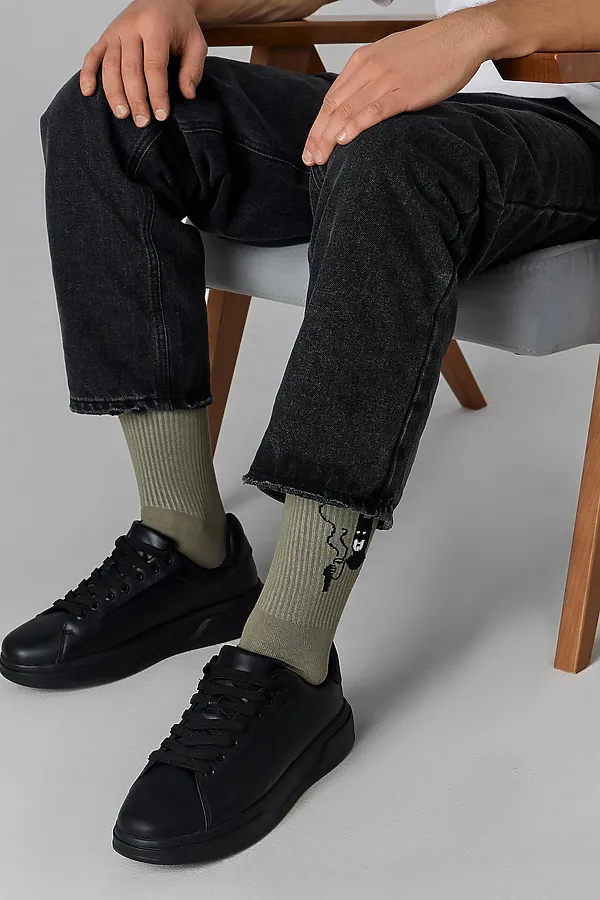 Носки MARK FORMELLE, оливка - фото 2