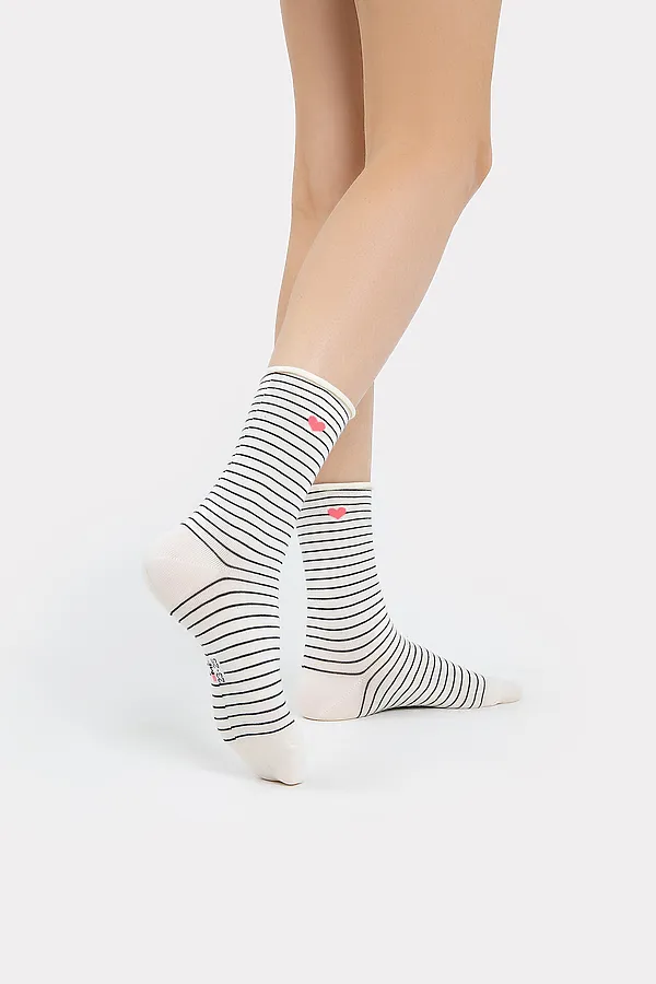 Носки MARK FORMELLE, молочный - фото 2