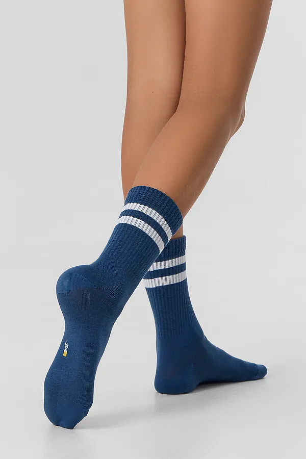 Носки MARK FORMELLE, джинсовый - фото 2