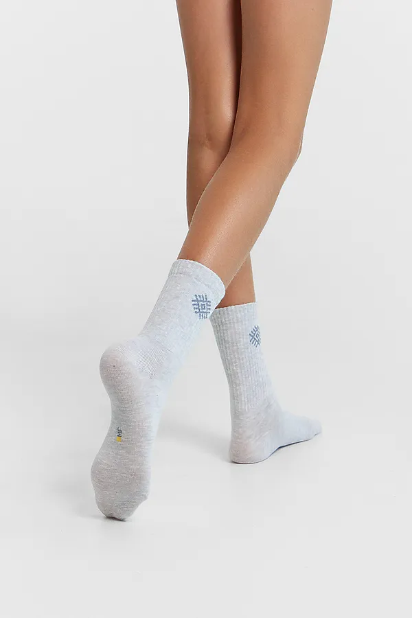 Носки MARK FORMELLE, св.серый меланж - фото 2