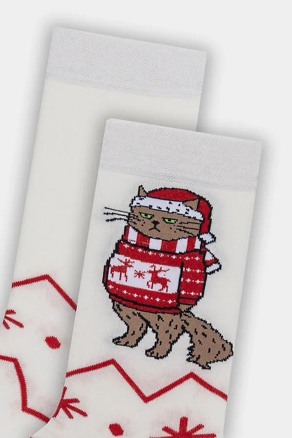 Носки MARK FORMELLE, молочный - фото 2