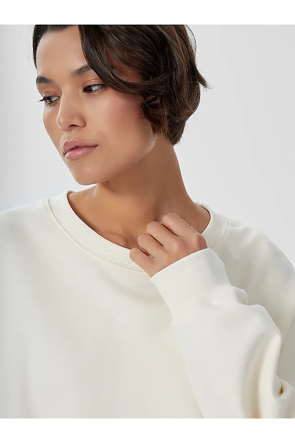 Свитшот MARK FORMELLE, молочный - фото 2