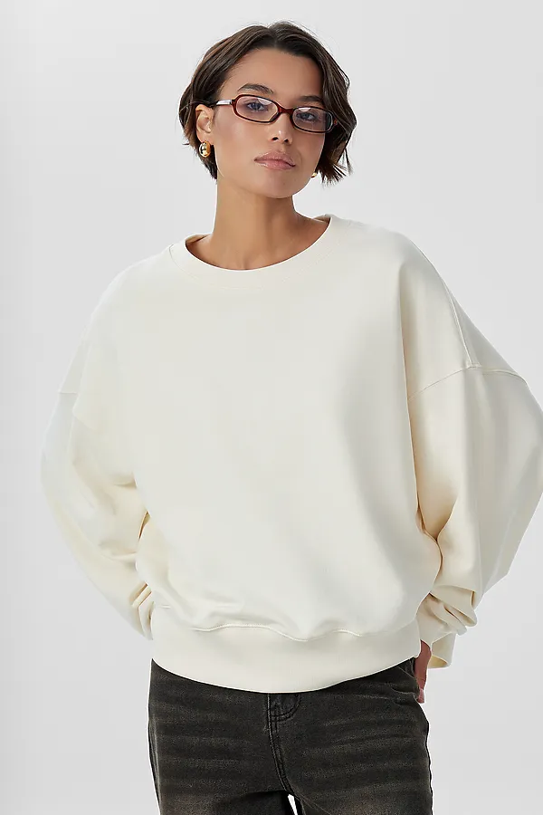 Свитшот MARK FORMELLE, молочный - фото 2