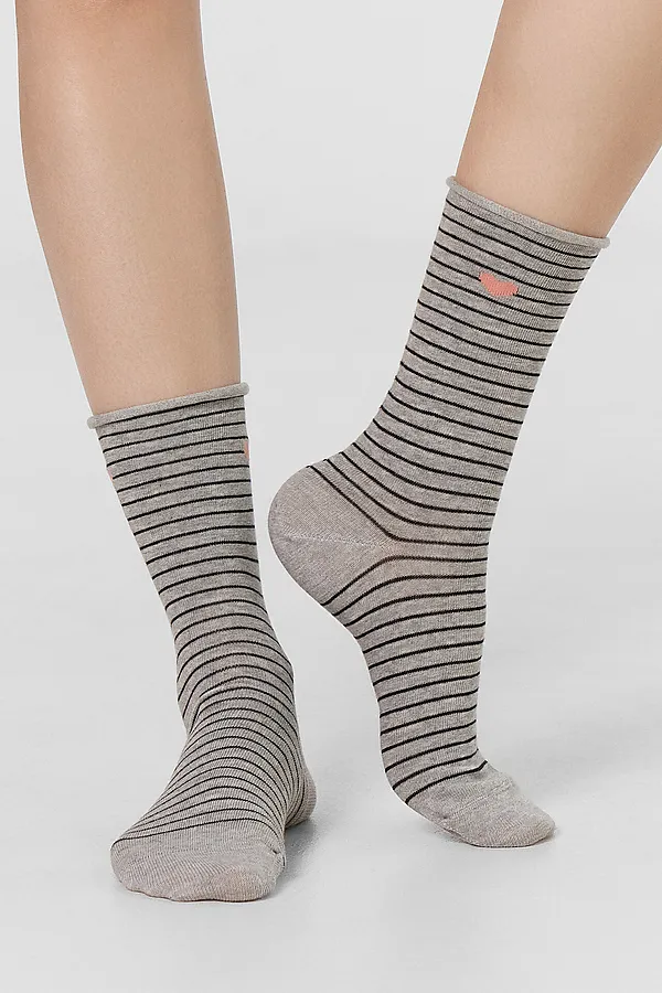 Носки MARK FORMELLE, серый меланж - фото 2