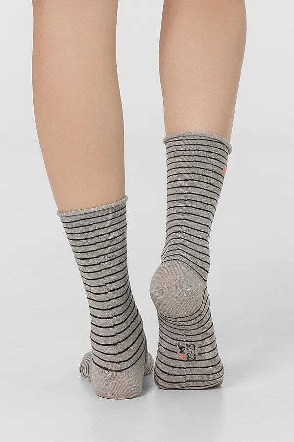 Носки MARK FORMELLE, серый меланж - фото 2