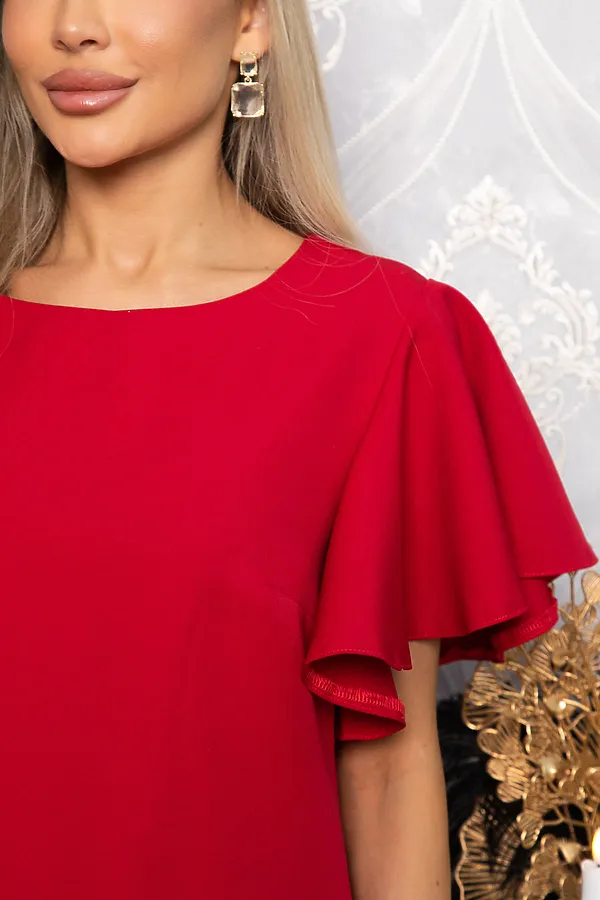 Платье LADY TAIGA, красное - фото 2