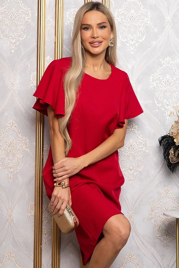 Платье LADY TAIGA, красное - фото 2