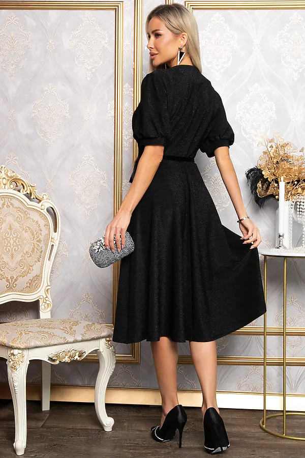 Платье LADY TAIGA, черное - фото 2
