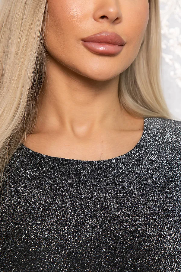 Блуза LADY TAIGA, серебро - фото 2