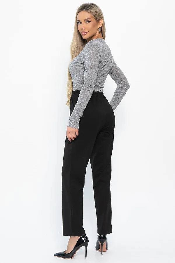 Брюки LADY TAIGA, черные - фото 2