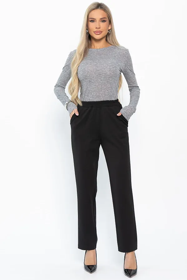 Брюки LADY TAIGA, черные - фото 2