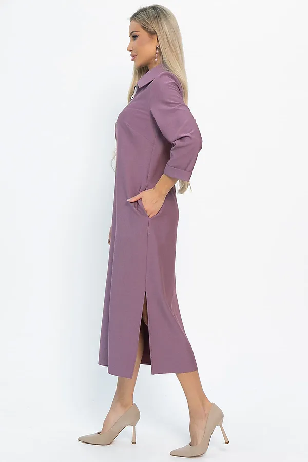 Платье LADY TAIGA, лиловое - фото 2