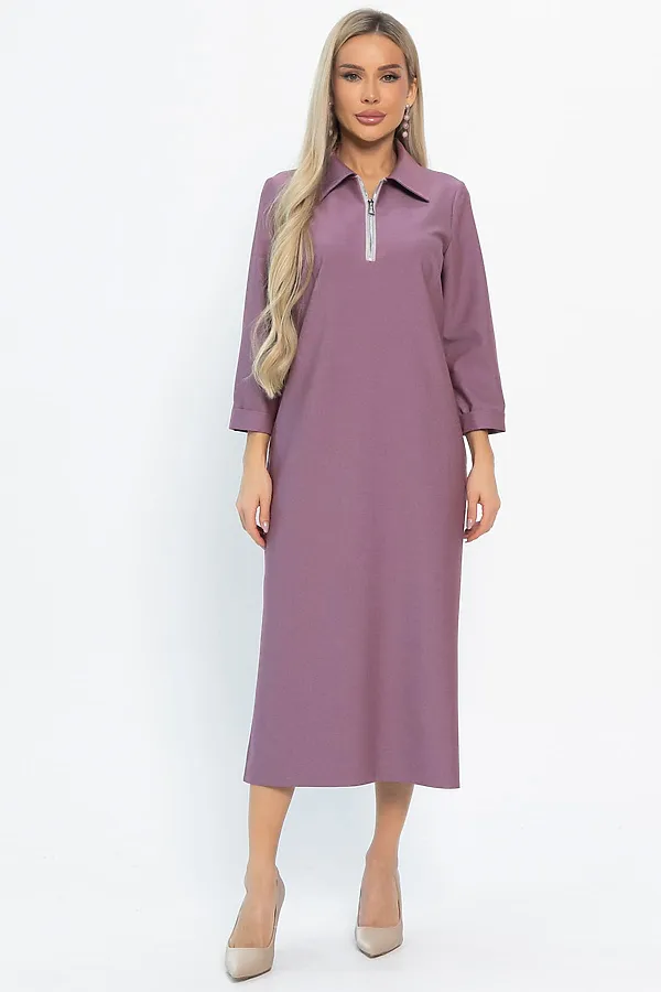 Платье LADY TAIGA, лиловое - фото 2