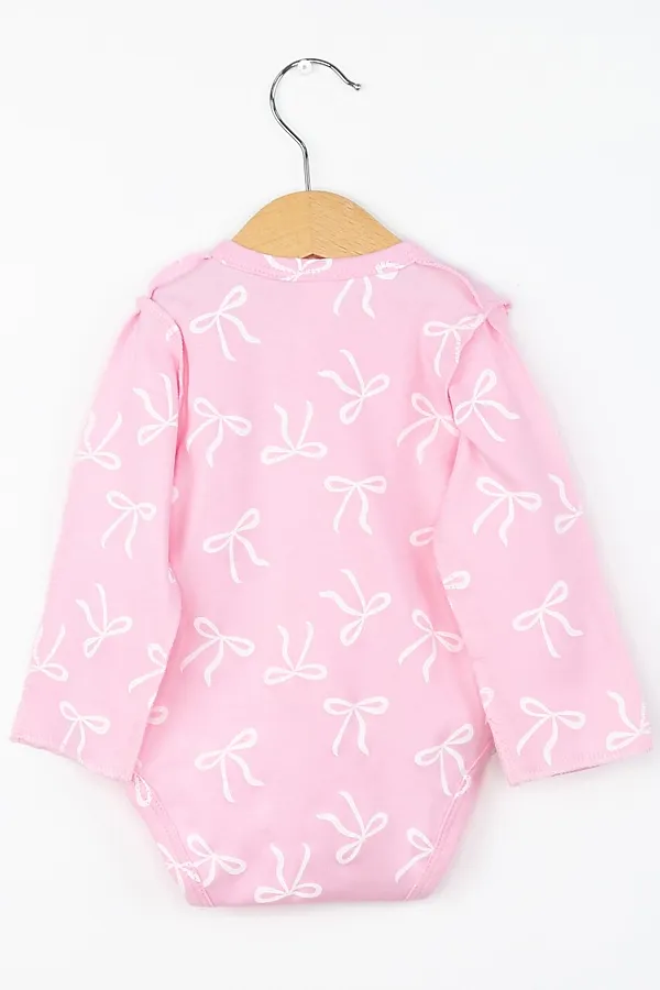 Боди BABY BOOM, бантики на розовом - фото 2