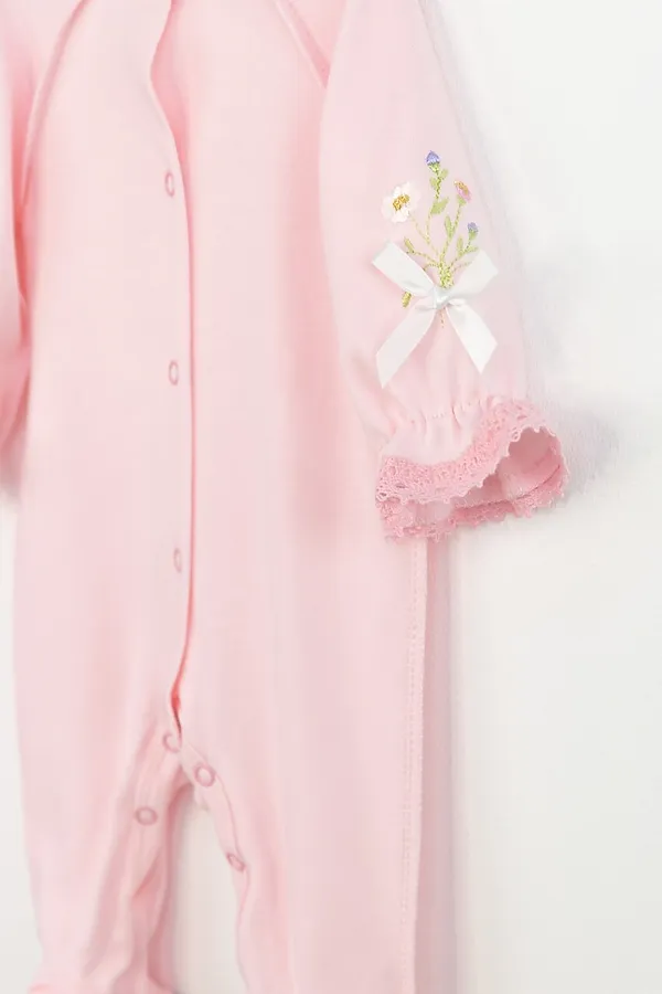 Комплект (Комбинезон+Чепчик) BABY BOOM, розовый - фото 2