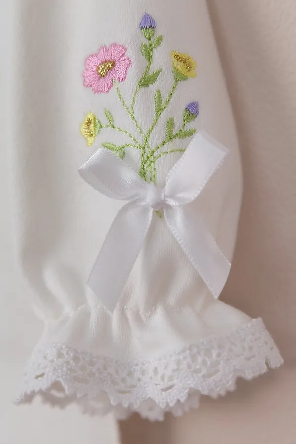 Комплект (Боди+Ползунки+Чепчик) BABY BOOM, молоко - фото 2