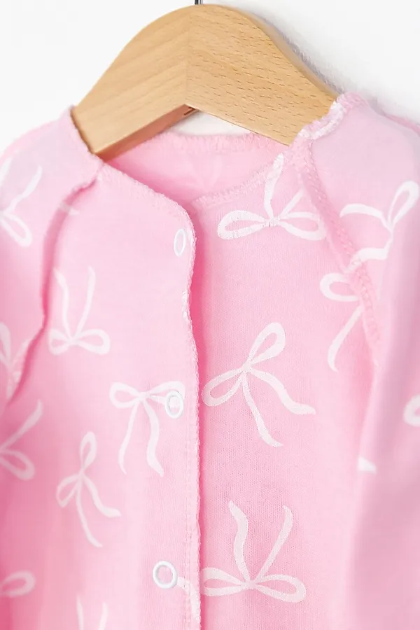 Распашонка BABY BOOM, бантики на розовом - фото 2