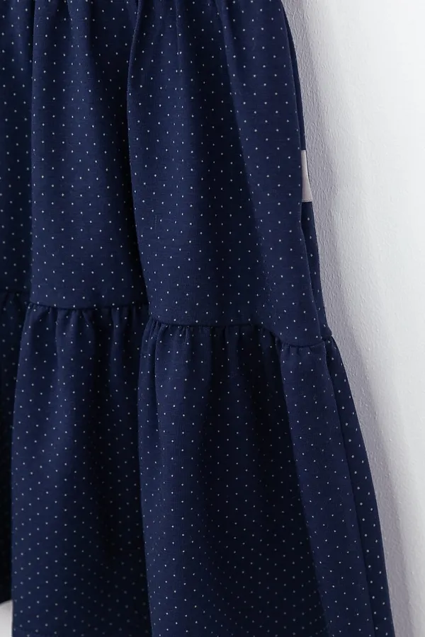 Платье BABY BOOM, горошек на тёмно-синем - фото 2