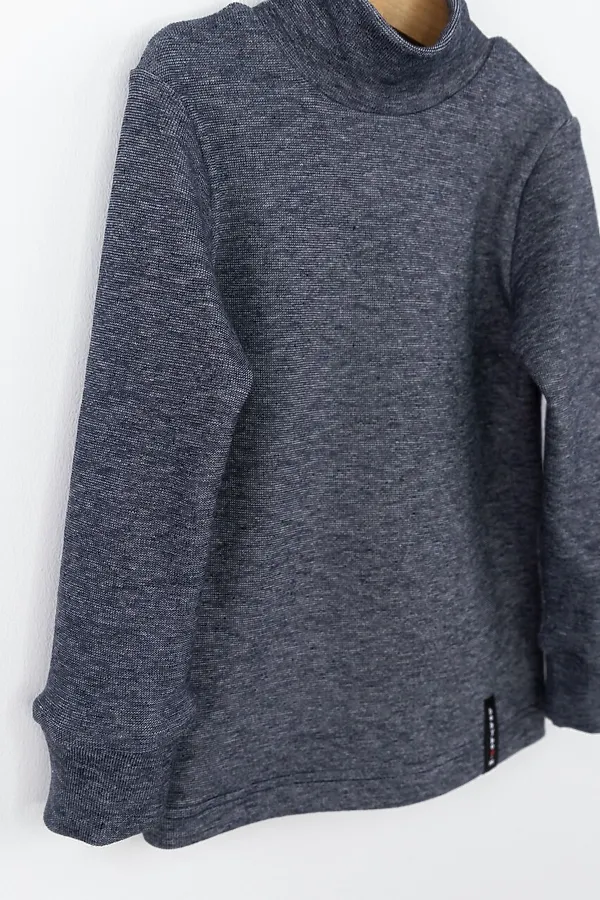 Водолазка BABY BOOM, синий джинс - фото 2